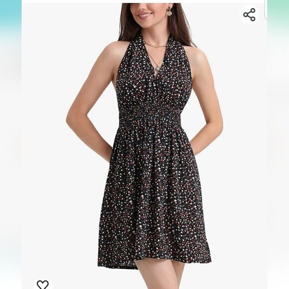 Summer boho floral Dresses for Women 2023,Floral XL new - Picture 3 of 11